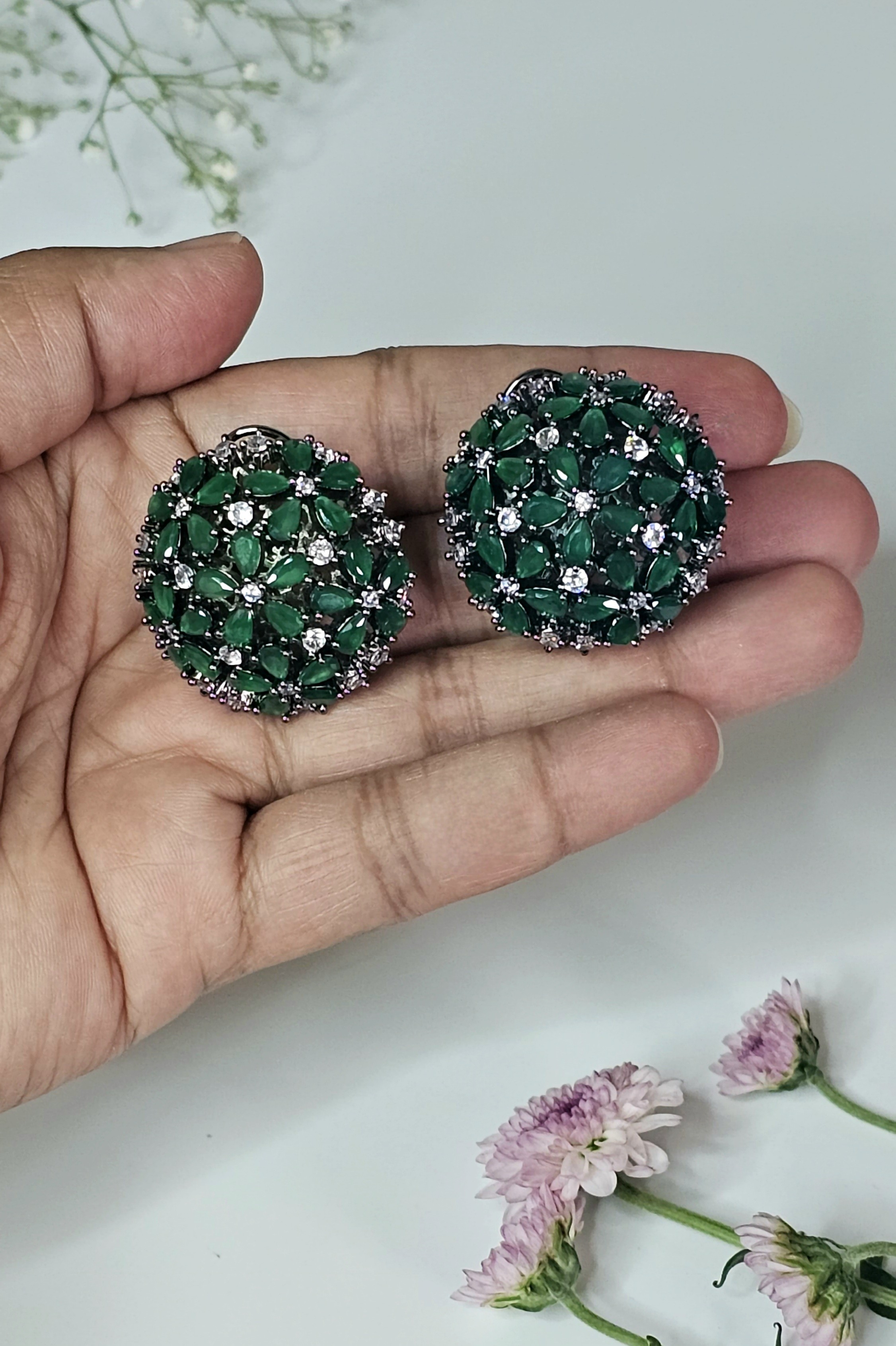 Manjari Stud Earrings – Jaipur Edit