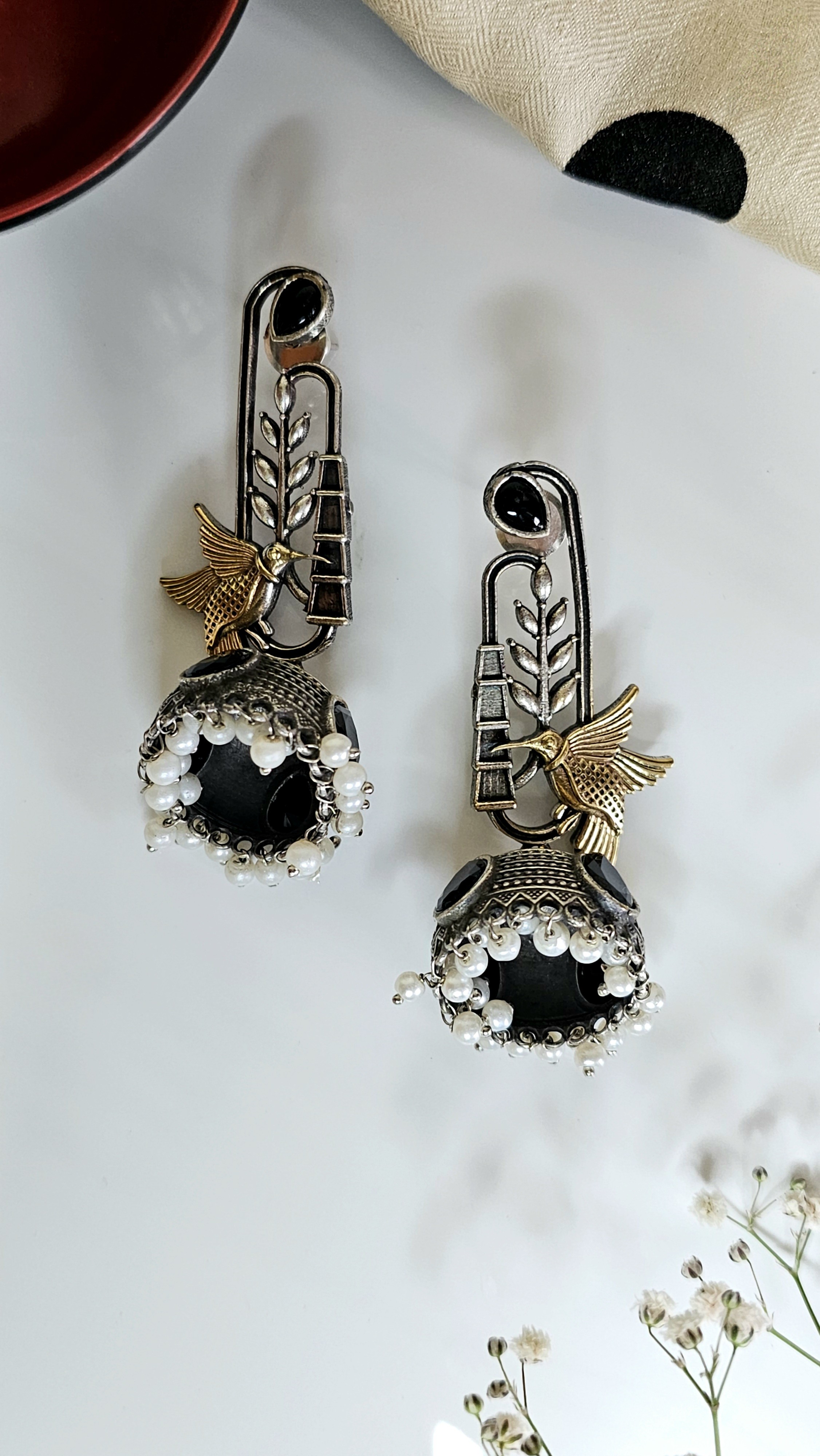 Turhi Jhumki Earrings – Jaipur Edit