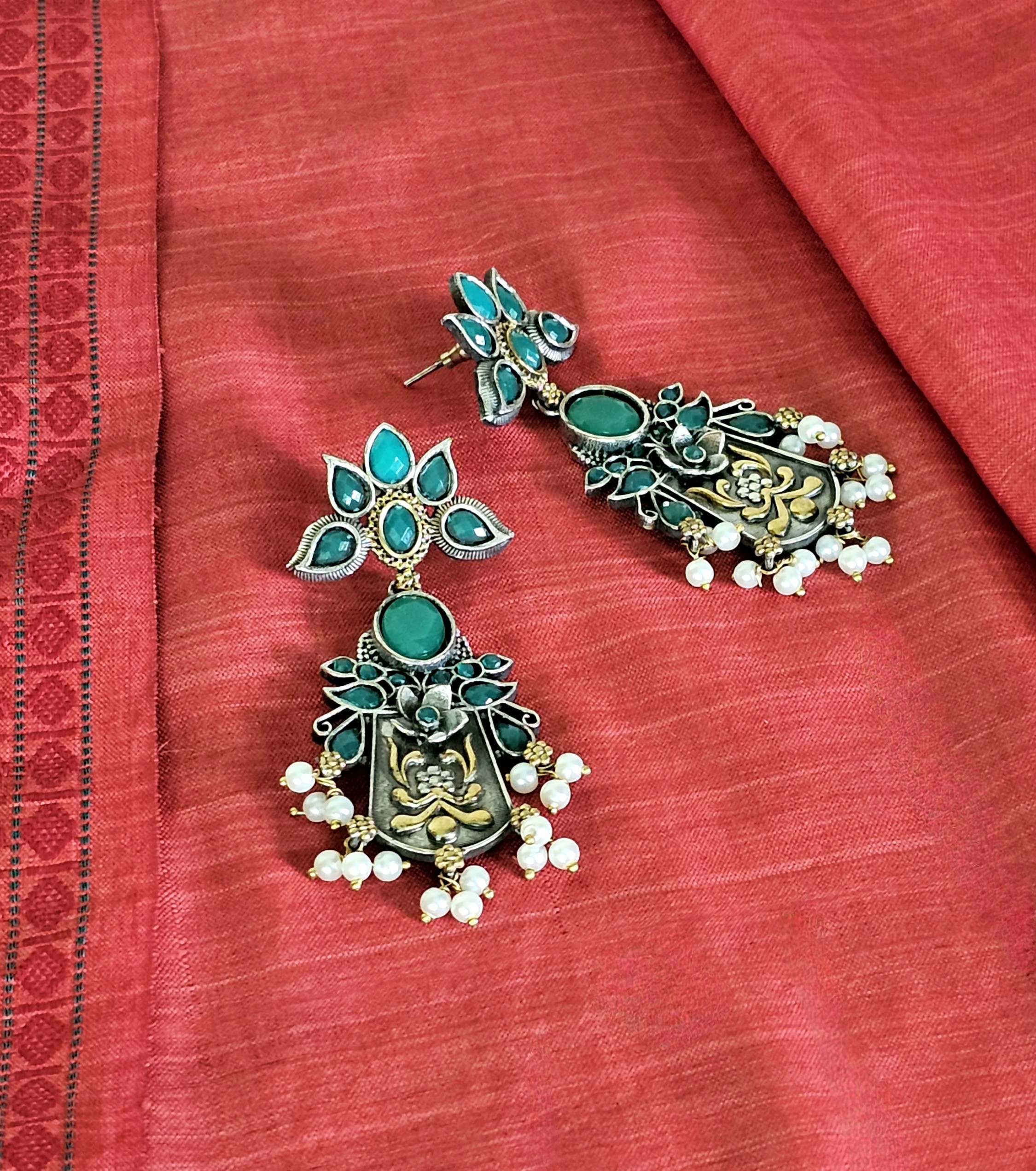 Kumodini Drop Earrings – Jaipur Edit