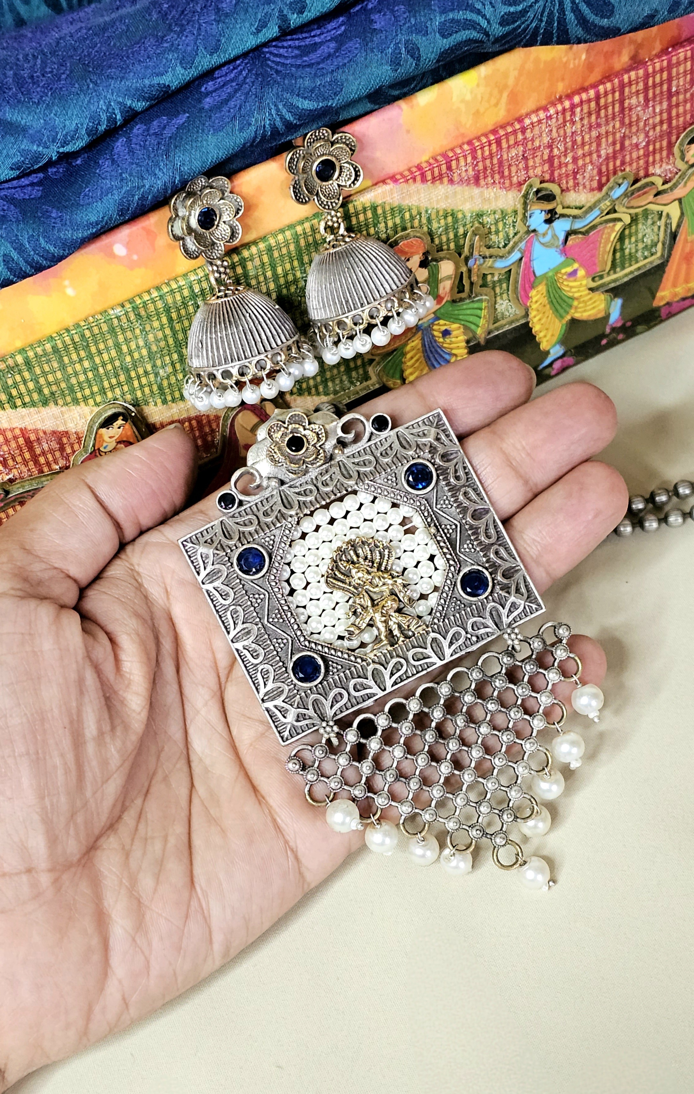 Santulan Necklace Set – Jaipur Edit