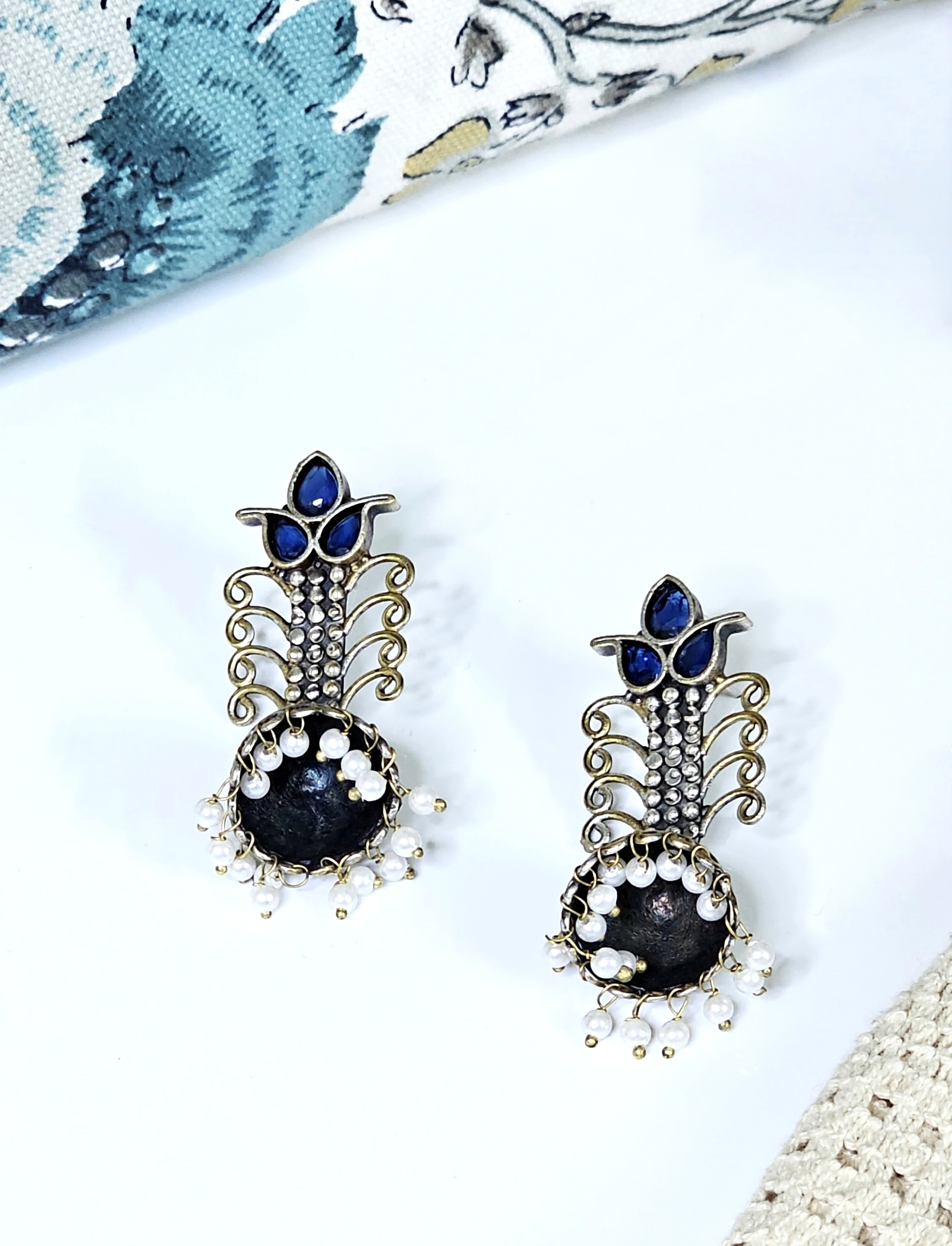 Sajja Jhumki Earrings – Jaipur Edit