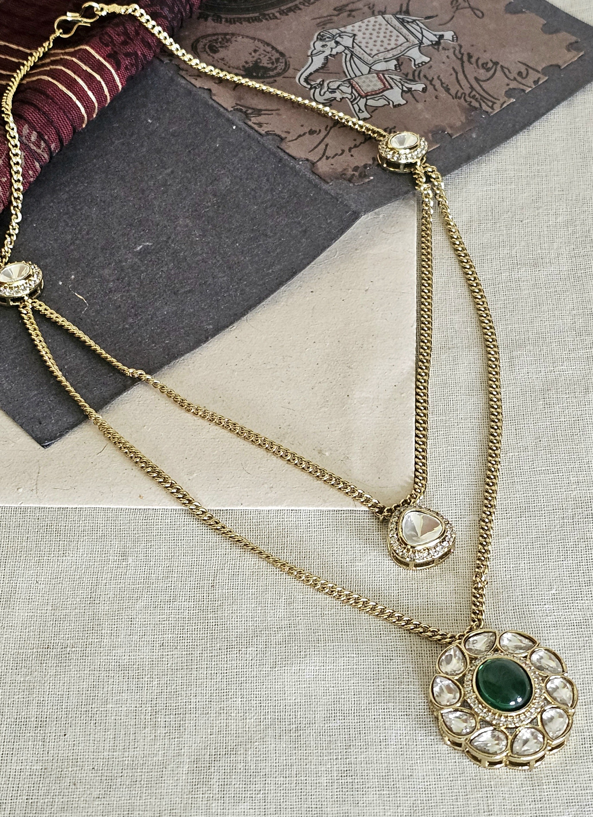 Kumud Necklace Set - Jaipur Edit