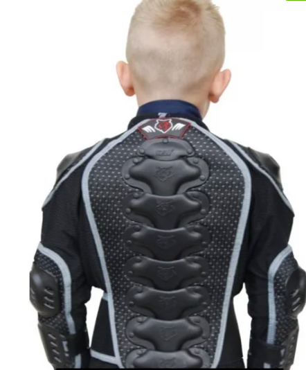 Vaikiški apsauginiai motociklininko šarvai
