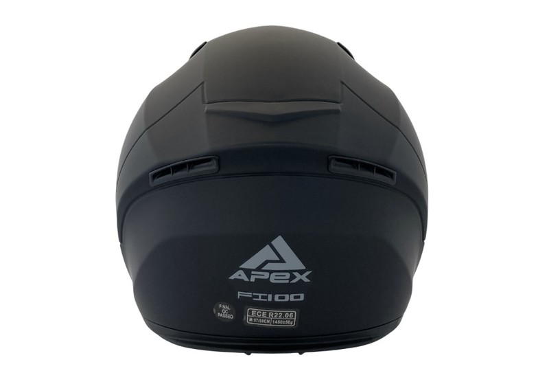 APEX Helmet FI100 Solid matt black 700-25100