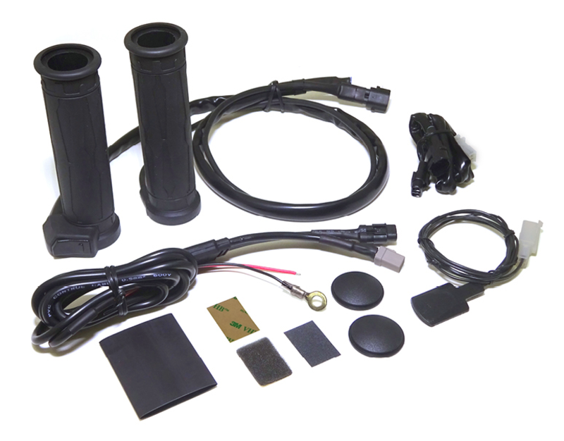 Hyper Šildomų rankenėlių ir nyksčio komplektas 22mm.