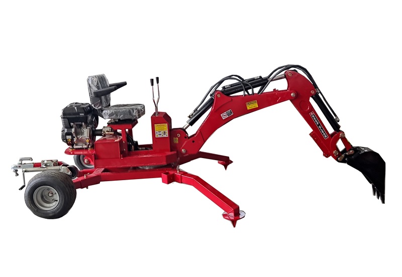 Mobilus ekskavatorius 13.5hp B&S, su 30cm kaušu