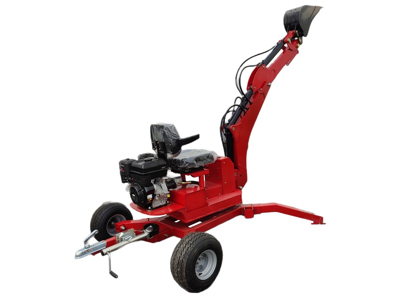 Mobilus ekskavatorius 13.5hp B&S, su 30cm kaušu