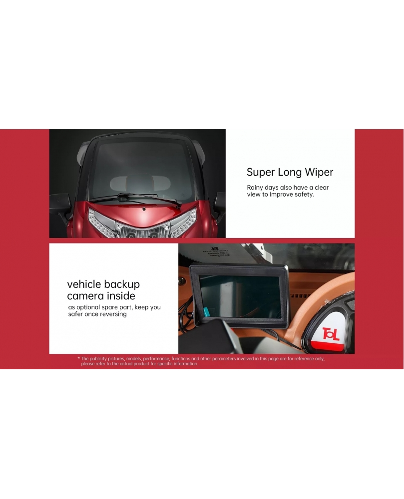 Elektrinis triratis POLARIS, 1500W AC