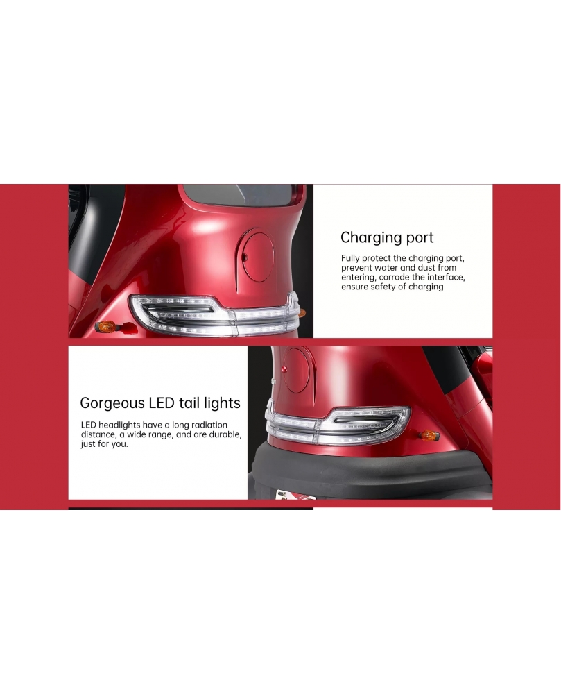 Elektrinis triratis POLARIS, 1500W AC