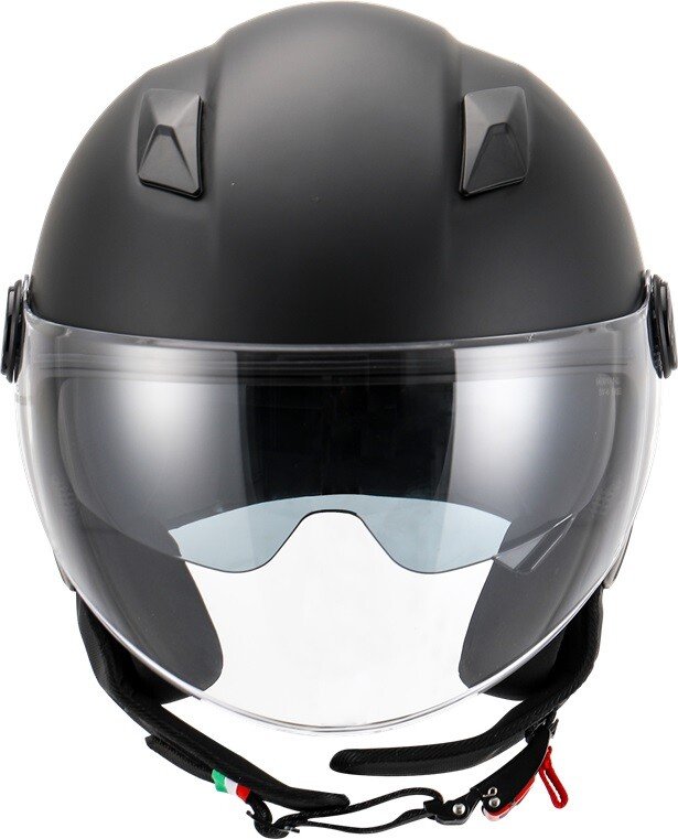 Šalmas VITO JET DOUBLE VISOR SARENTA - MATT BLACK