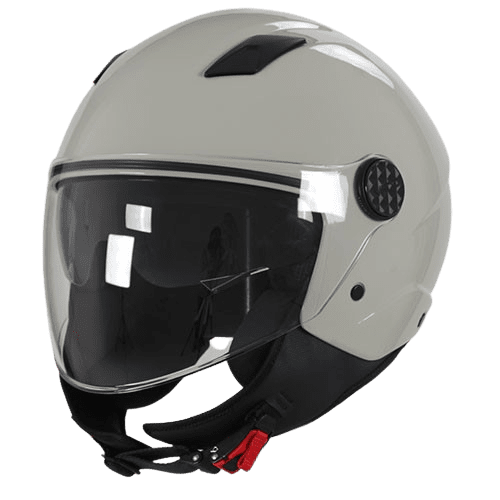 Šalmas VITO JET DOUBLE VISOR SARENTA OFF WHITE