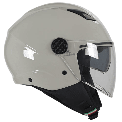 Šalmas VITO JET DOUBLE VISOR SARENTA OFF WHITE