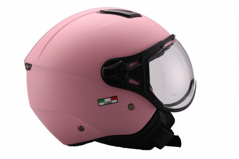 Šalmas VITO JET MODA MATTE PINK