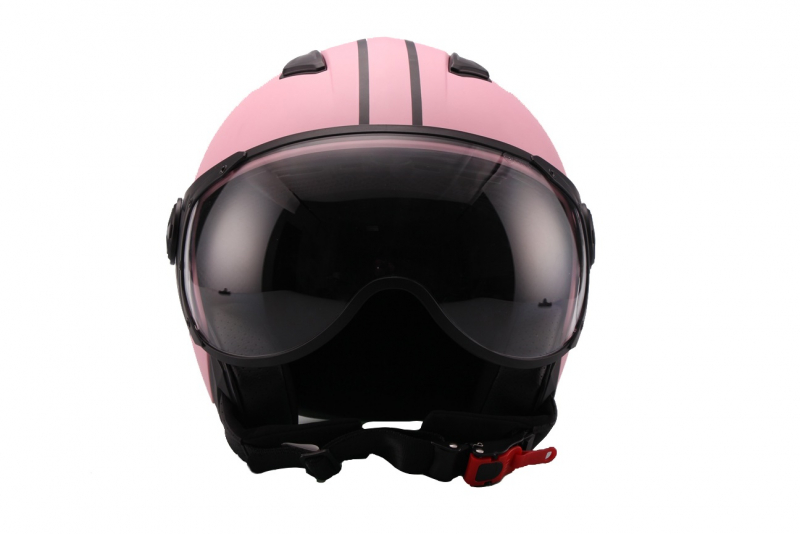 Šalmas VITO JET MODA MATTE PINK