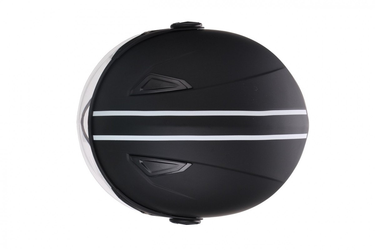 Šalmas VITO JET BRUZANO MATT BLACK