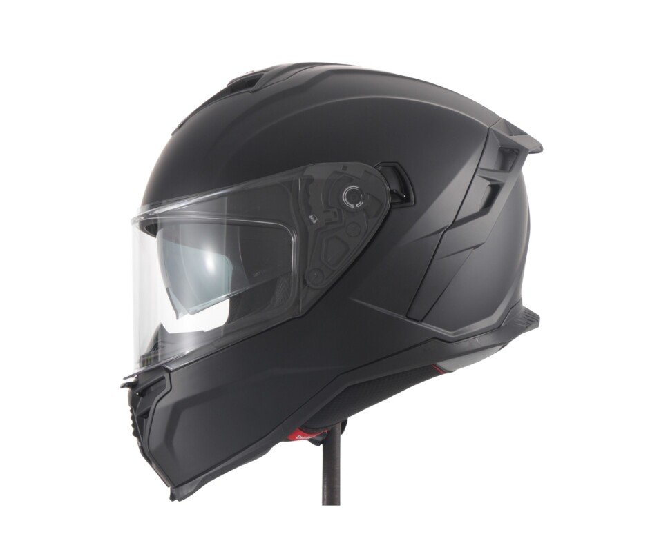 Šalmas VITO PRESTO FULL-FACE + SUN VISOR MATT BLACK