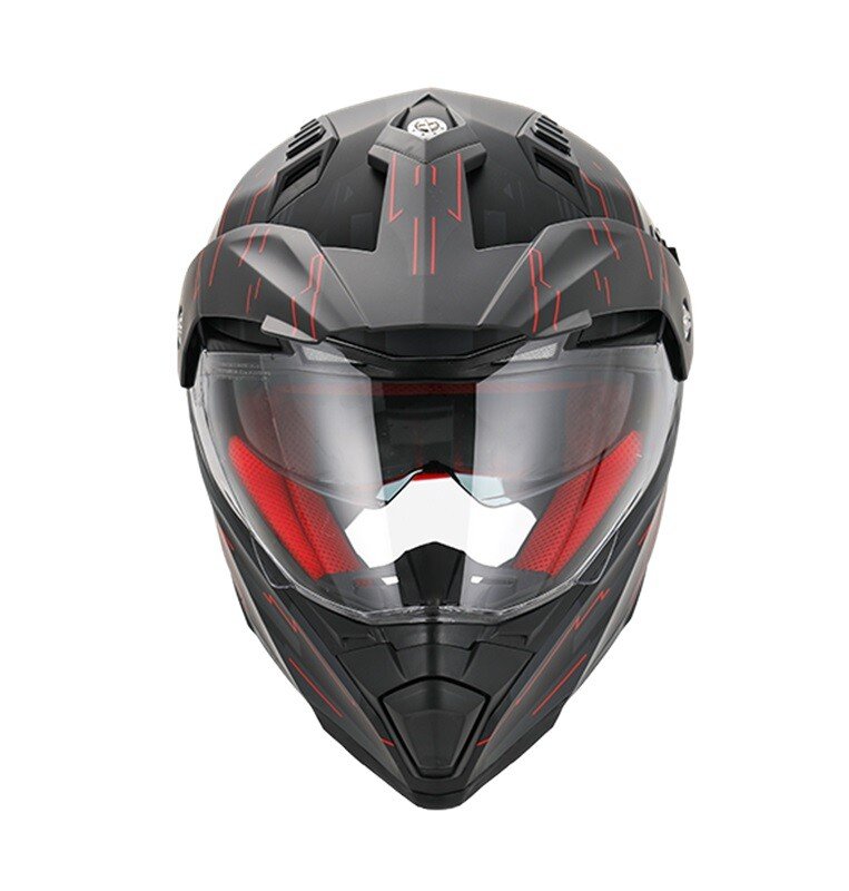 Šalmas VITO CROSS WITH VISOR MOLINO MATT BLACK