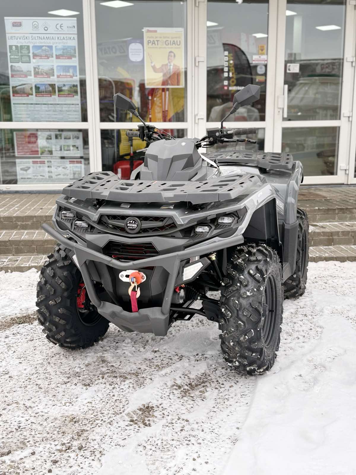 AODES Pathcross 650S EPS V-Twin T3b KETURRATIS Pilkas SPECIAL EDITION