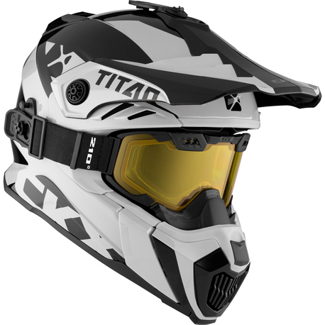 Šalmas CKX Helmet + Goggles TITAN Climb Matt grey
