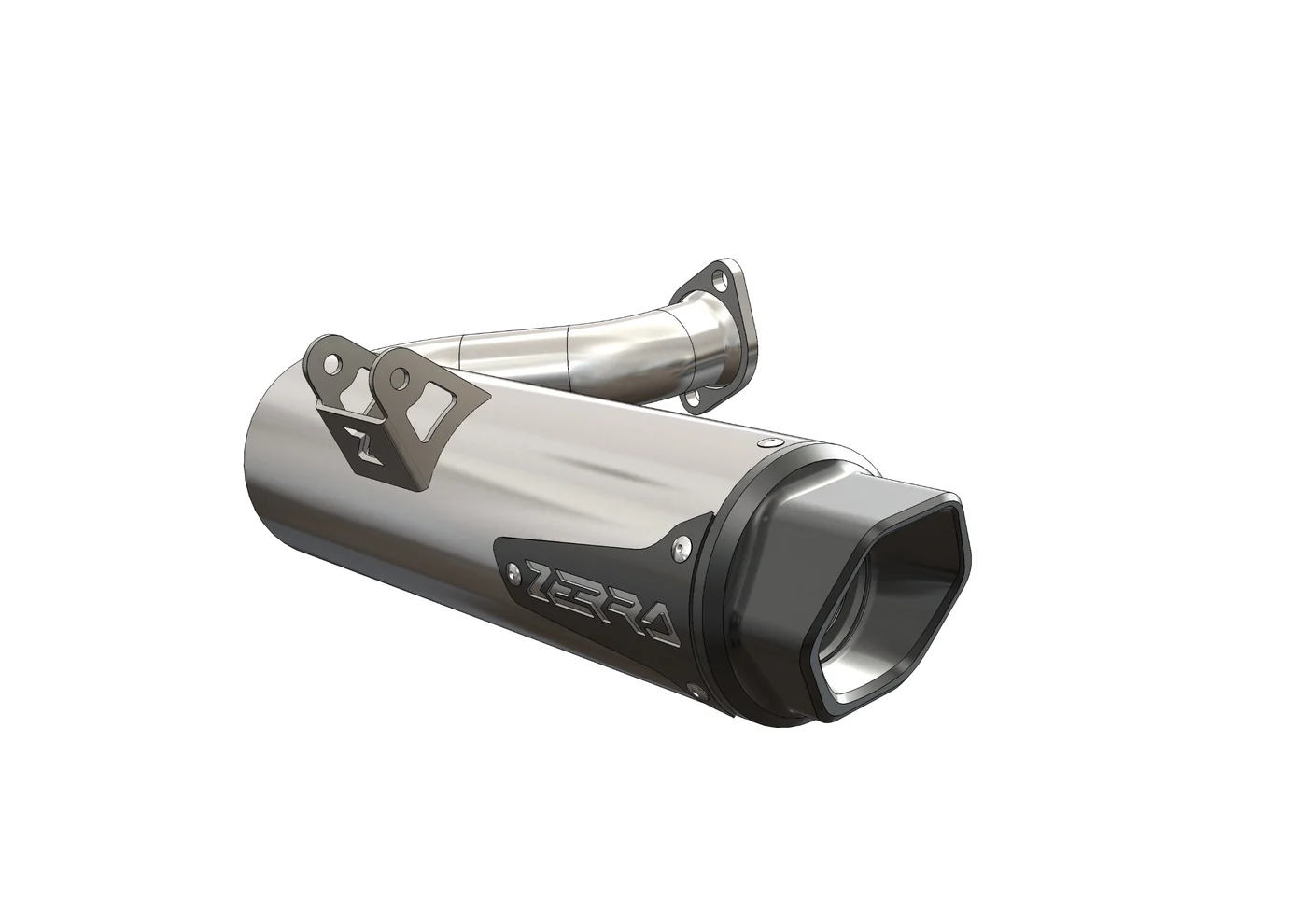 Zerra HEX Single Exhaust - Gen 3 CFMOTO 1000/850  |  Goes Terrox 1000