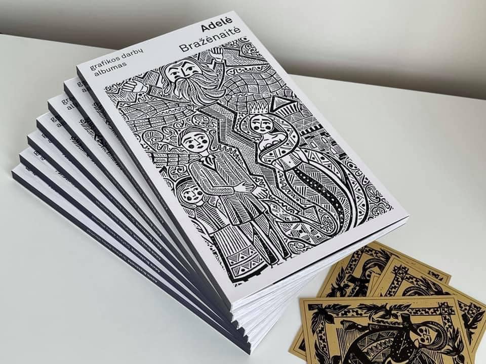 Adelės Bražėnaitės grafikos darbų albumas