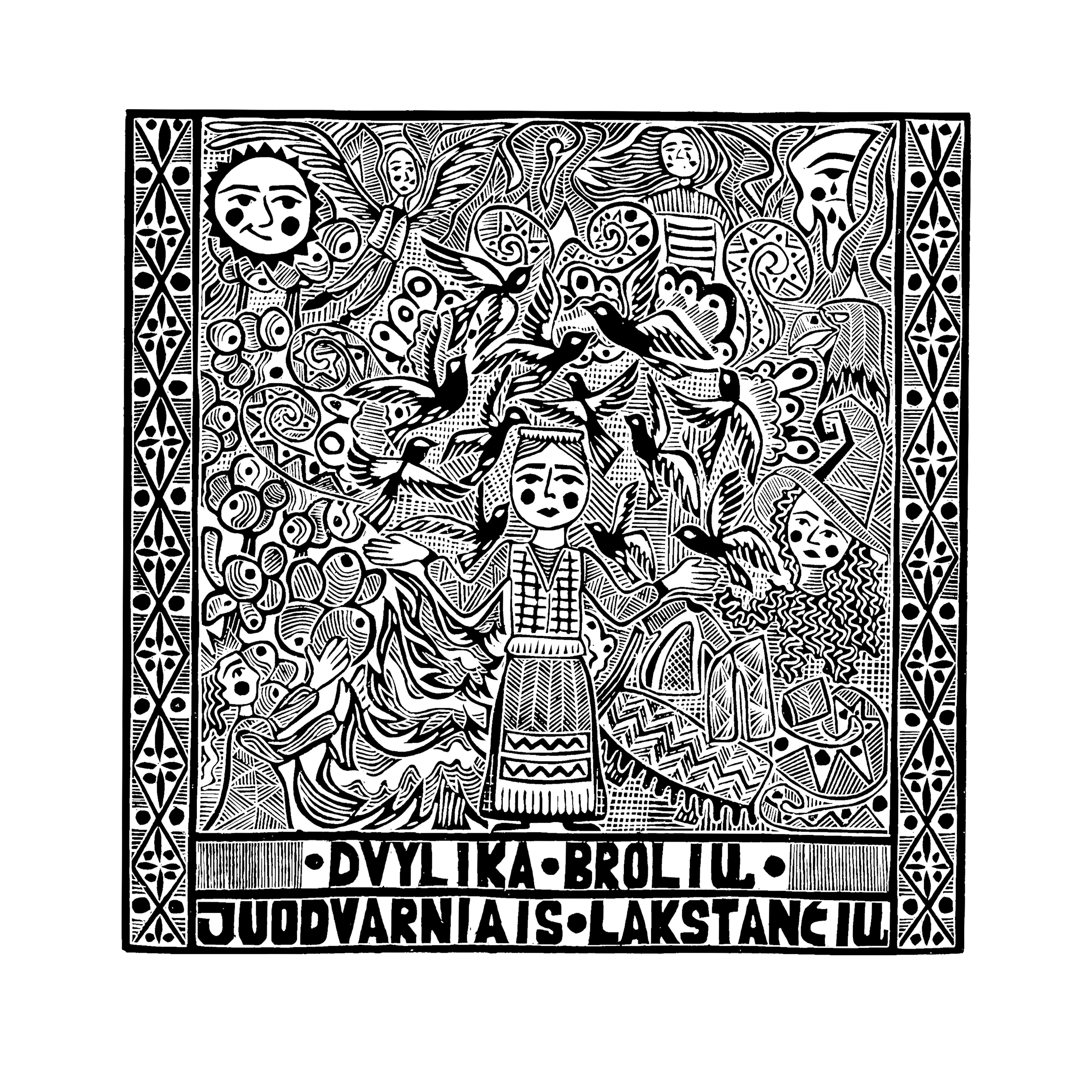 Dvylika brolių juodvarniais lakstančių