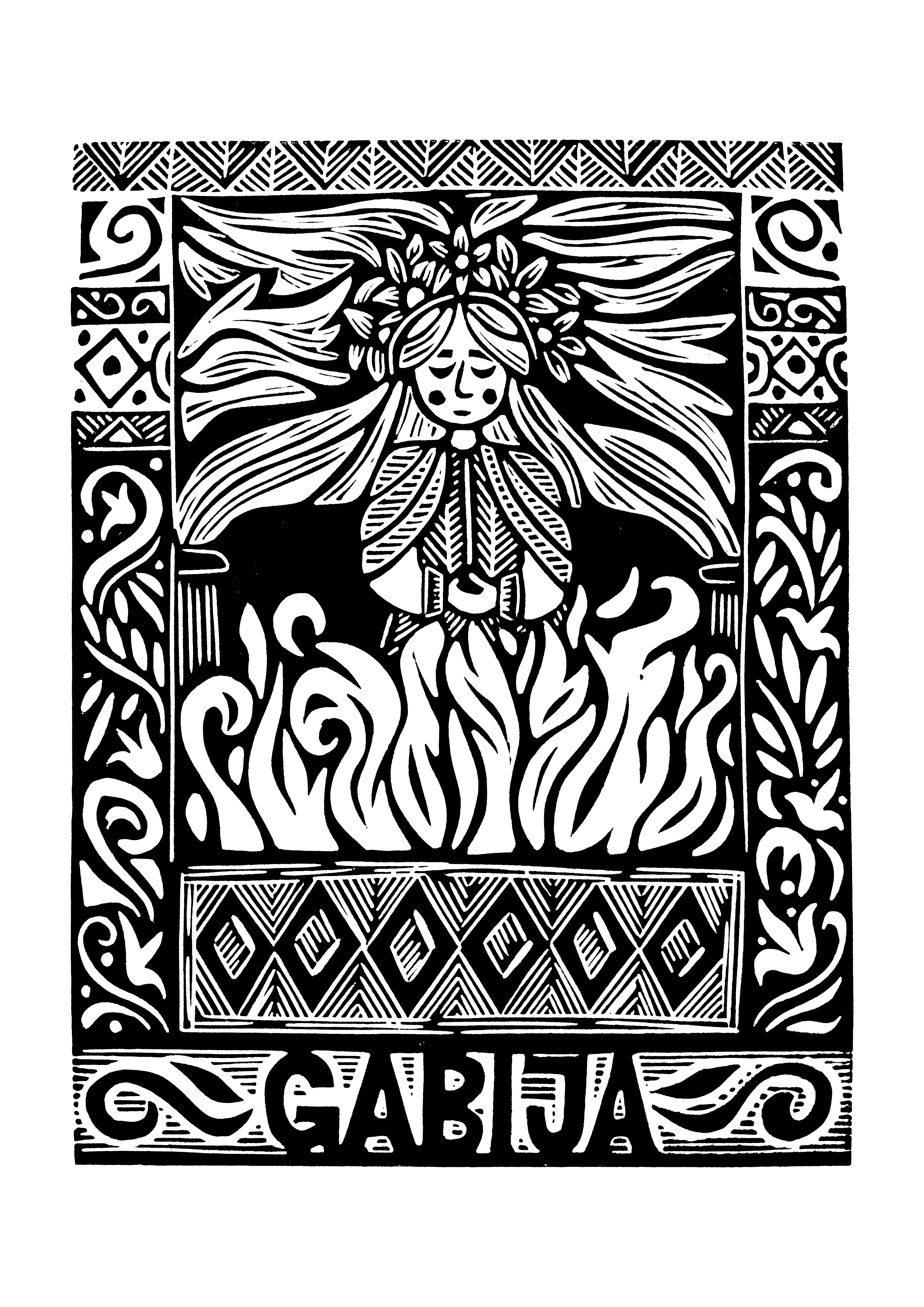 Senovės lietuvių dievai. Gabija