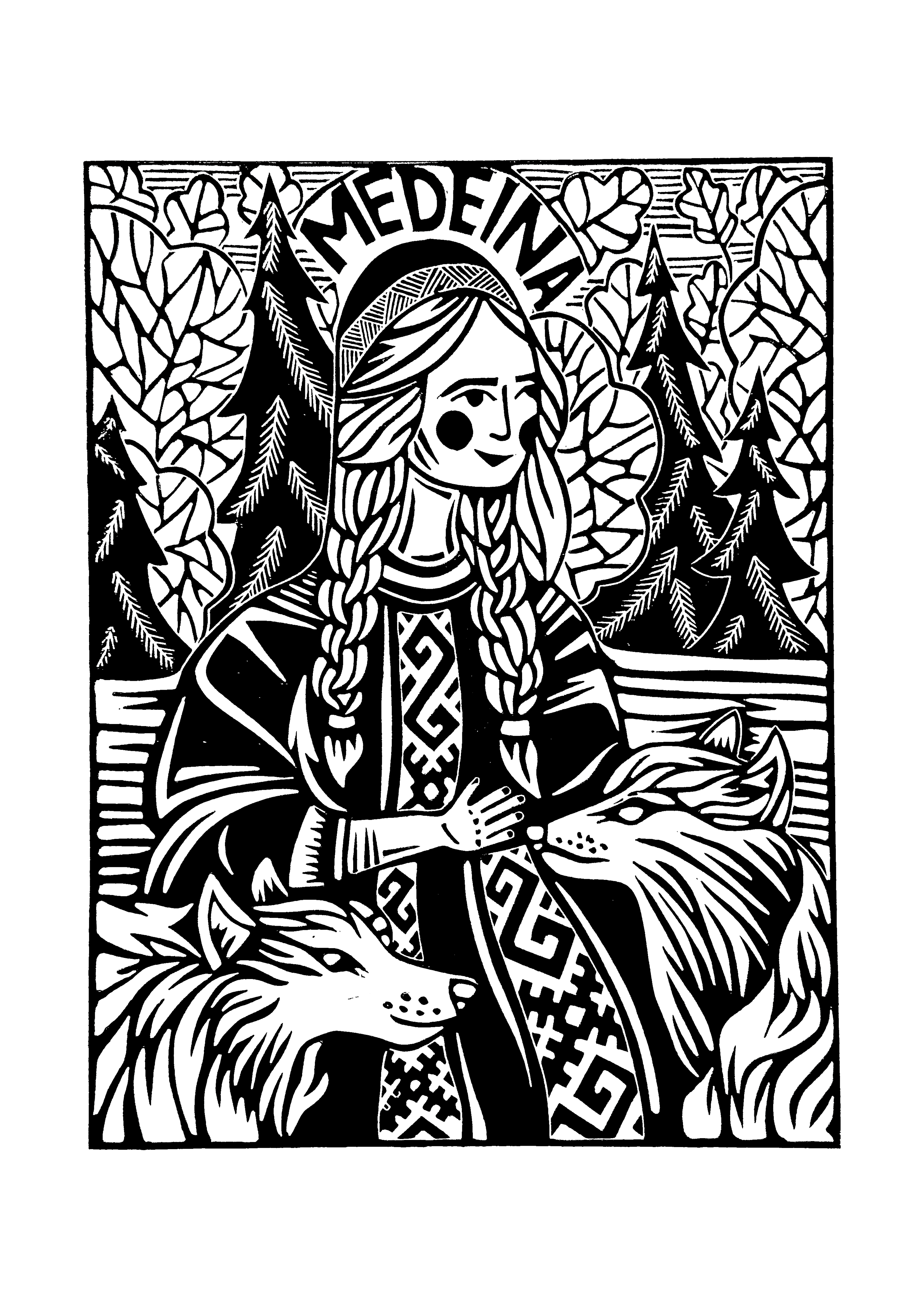 Senovės lietuvių dievai. Medeina