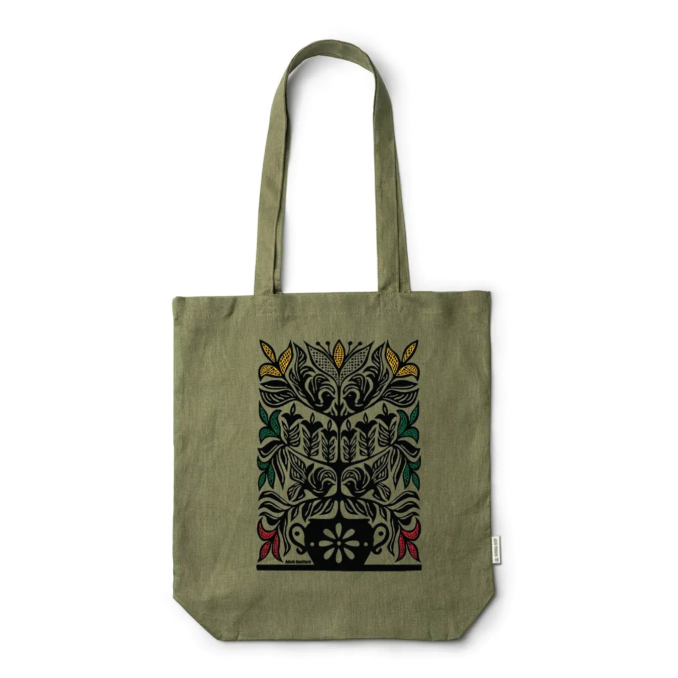 Kanapių pluošto maišelis "Rytmetys"