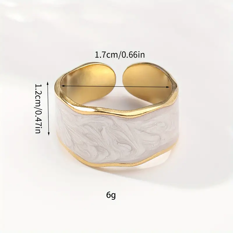 Minimalist Open Ring - Waterproof - Adjustable