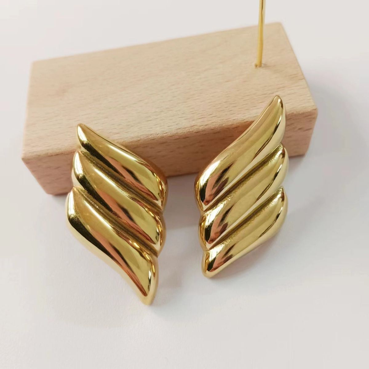 Twisted Earrings - Waterproof