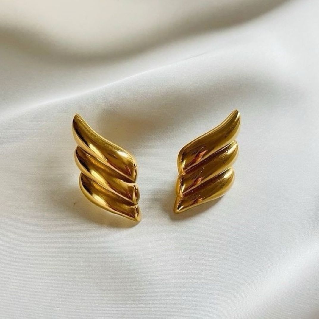 Twisted Earrings - Waterproof