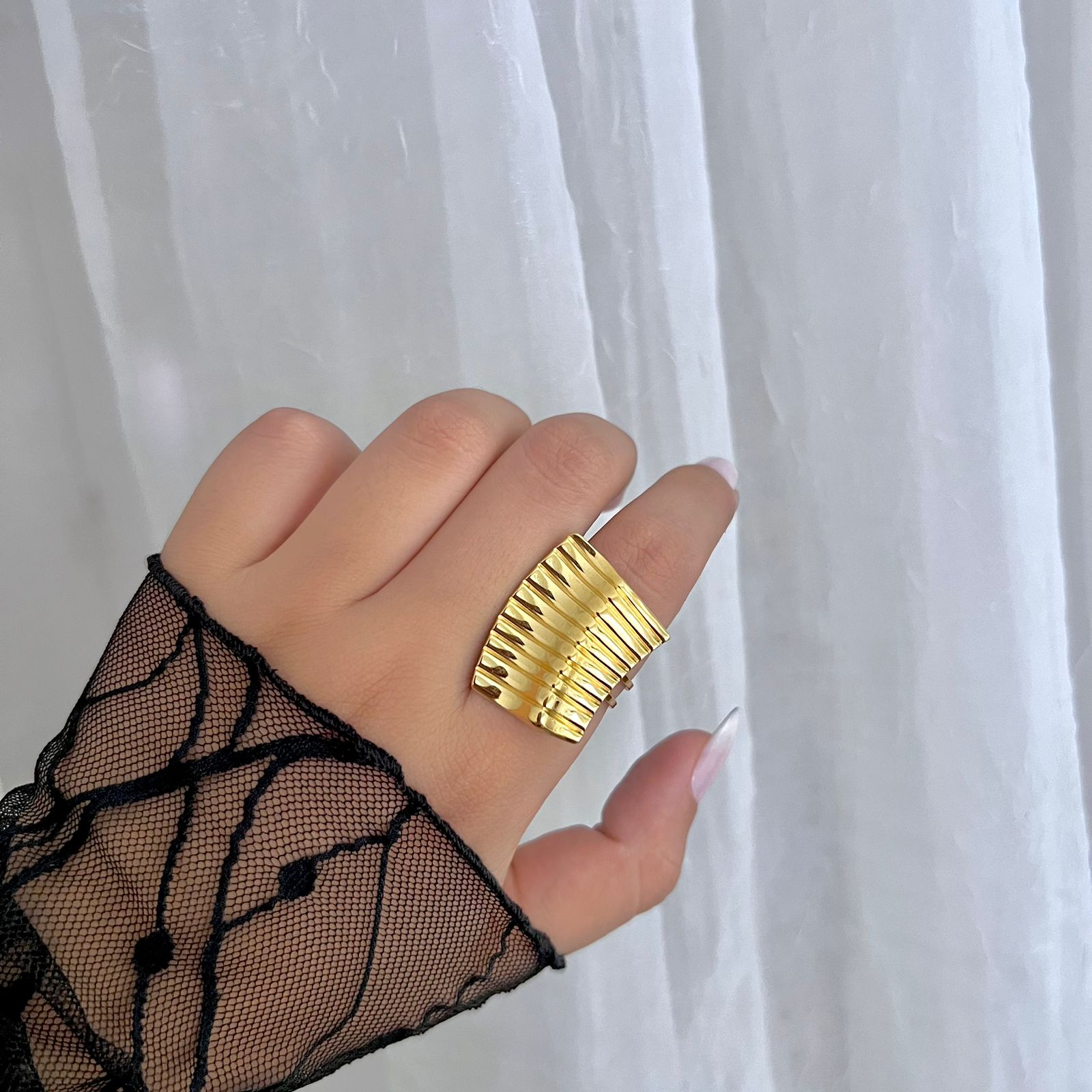 Statement Ring - waterproof - Adjustable 