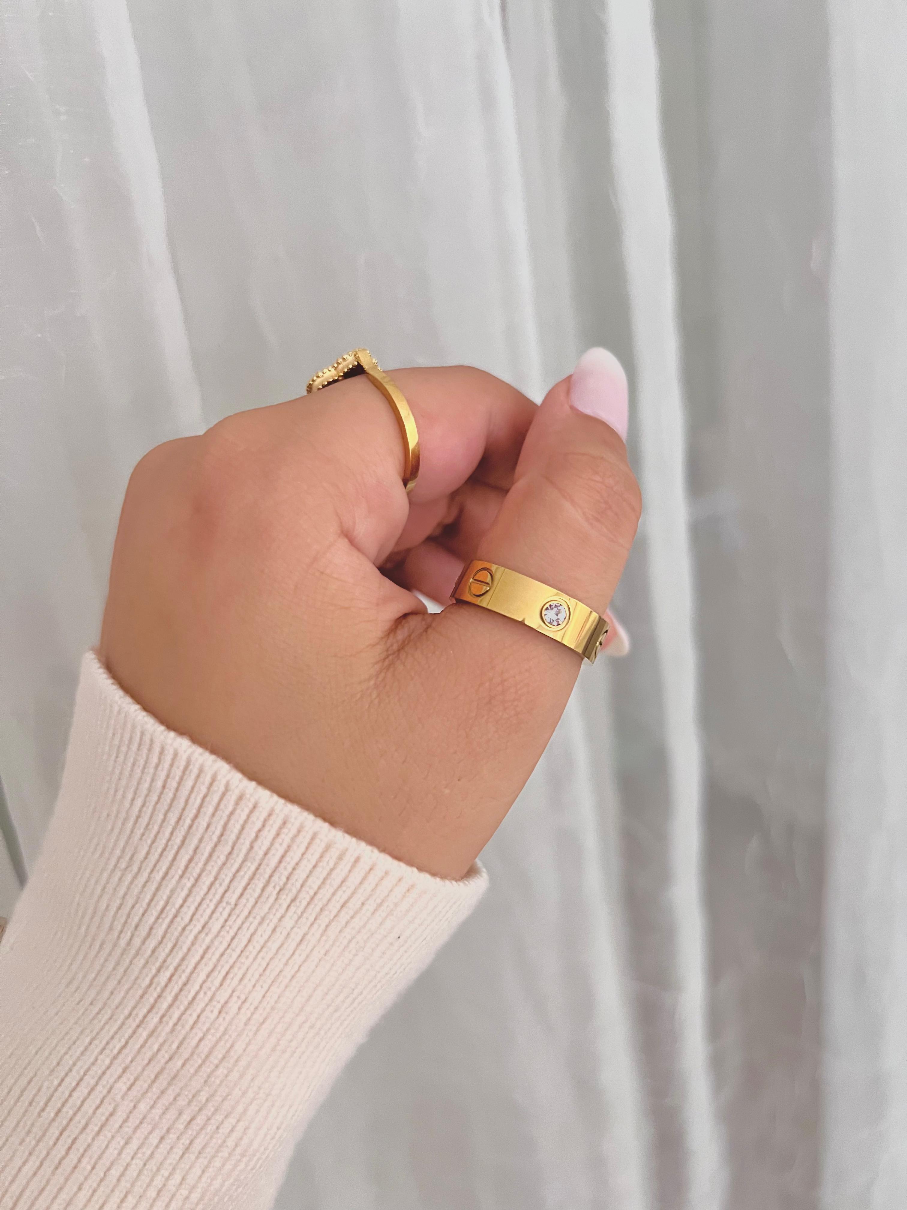 Cart1er Set - Bracelet & Ring - Waterproof