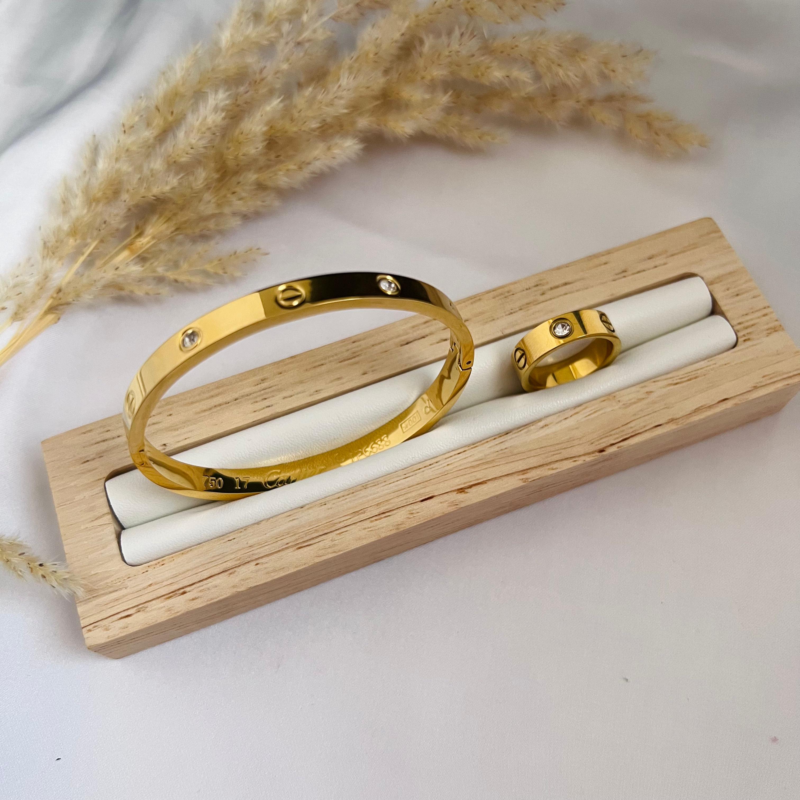 Cart1er Set - Bracelet & Ring - Waterproof