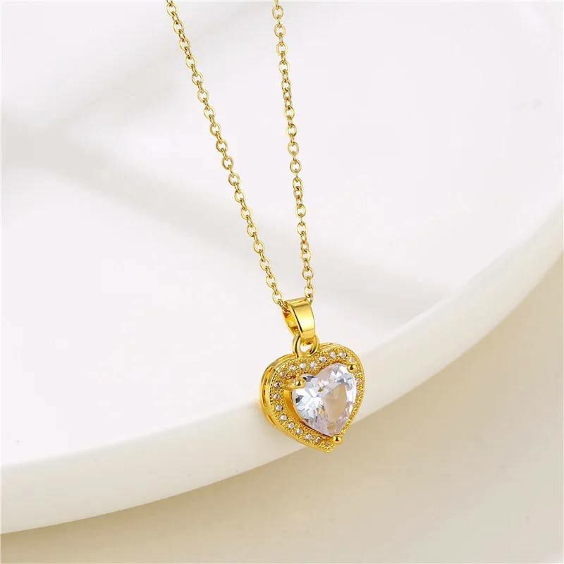 Elegent Heart Necklace - Waterproof