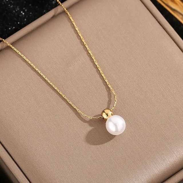 Dot Pearl Necklace - Waterproof