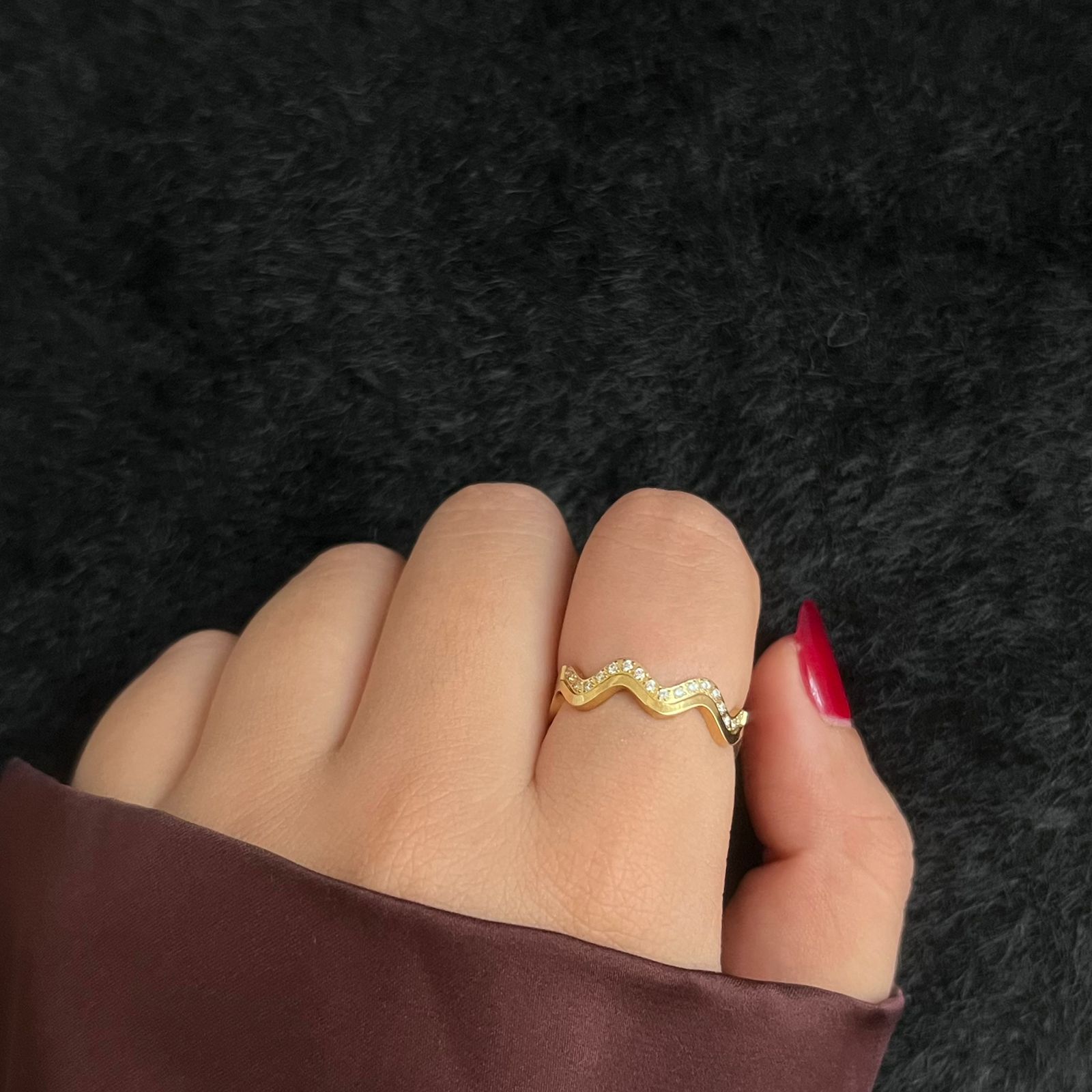 Wave Ring - Adjustable - Waterproof