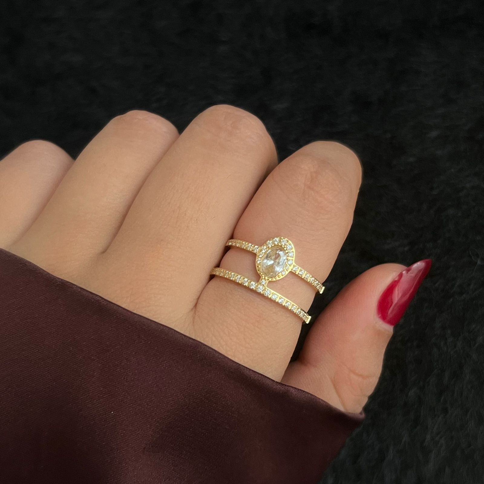 Crown Ring - Adjustable - Waterproof