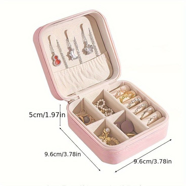 Travel Jewelry Organizer Box