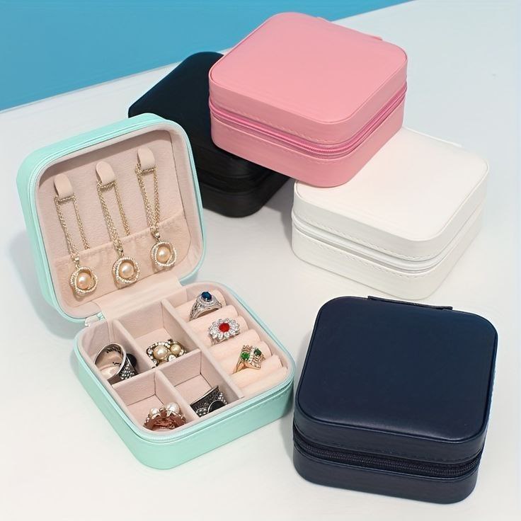 Travel Jewelry Organizer Box