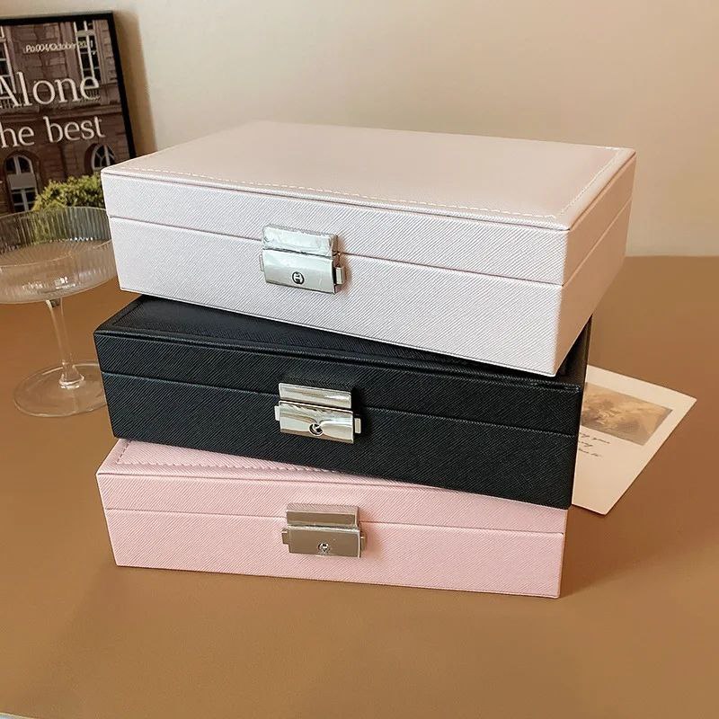 Large Jewelry Storage Box with Lock