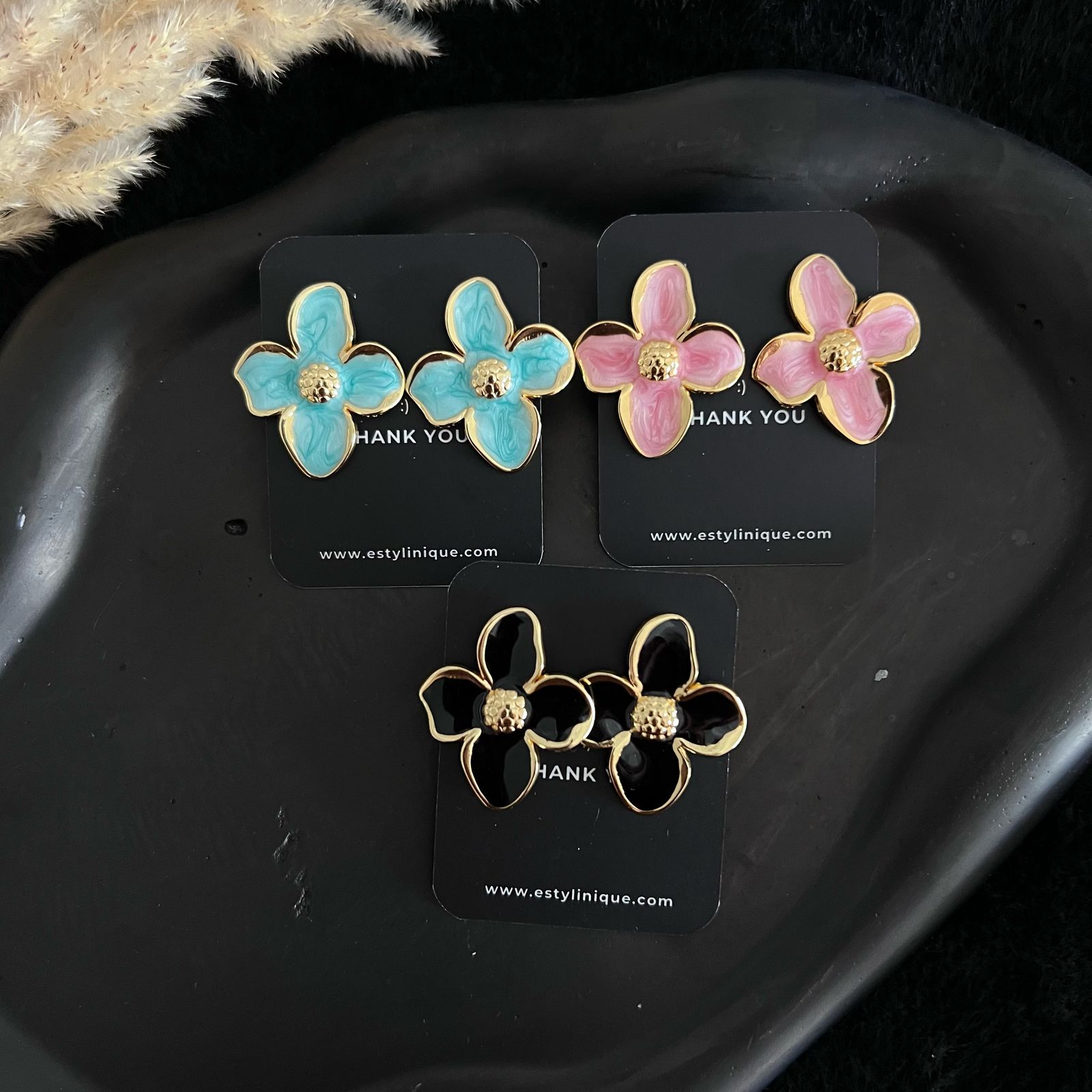 4u Flower Earrings - Waterproof