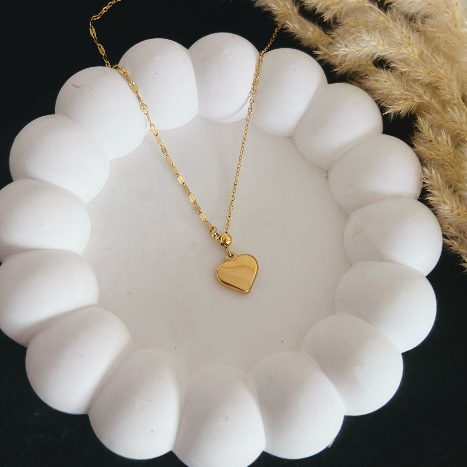 Adjustable Heart Necklace - Waterproof