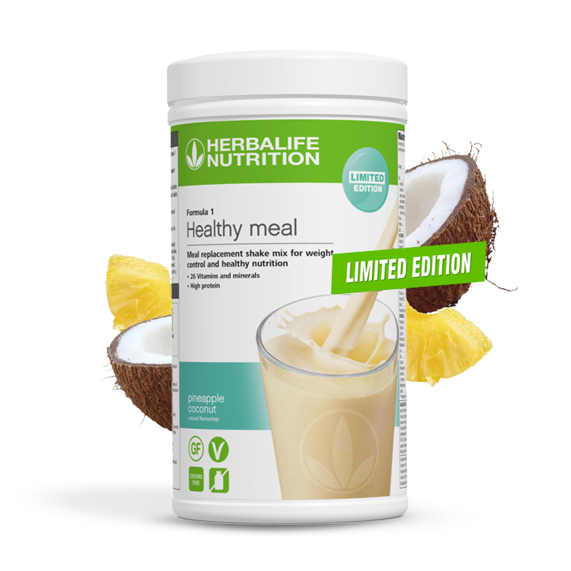 Herbalife Nutrition Formula 1 Healthy Meal | Pineapple Coconut 