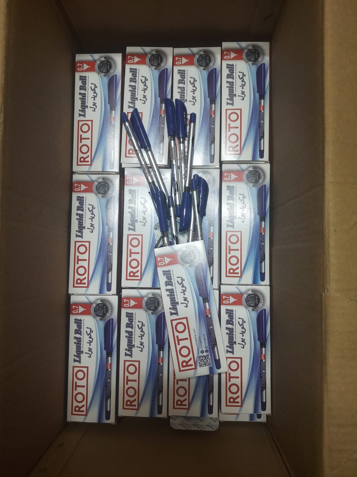 كرتونة اقلام روتو 1200 قلم