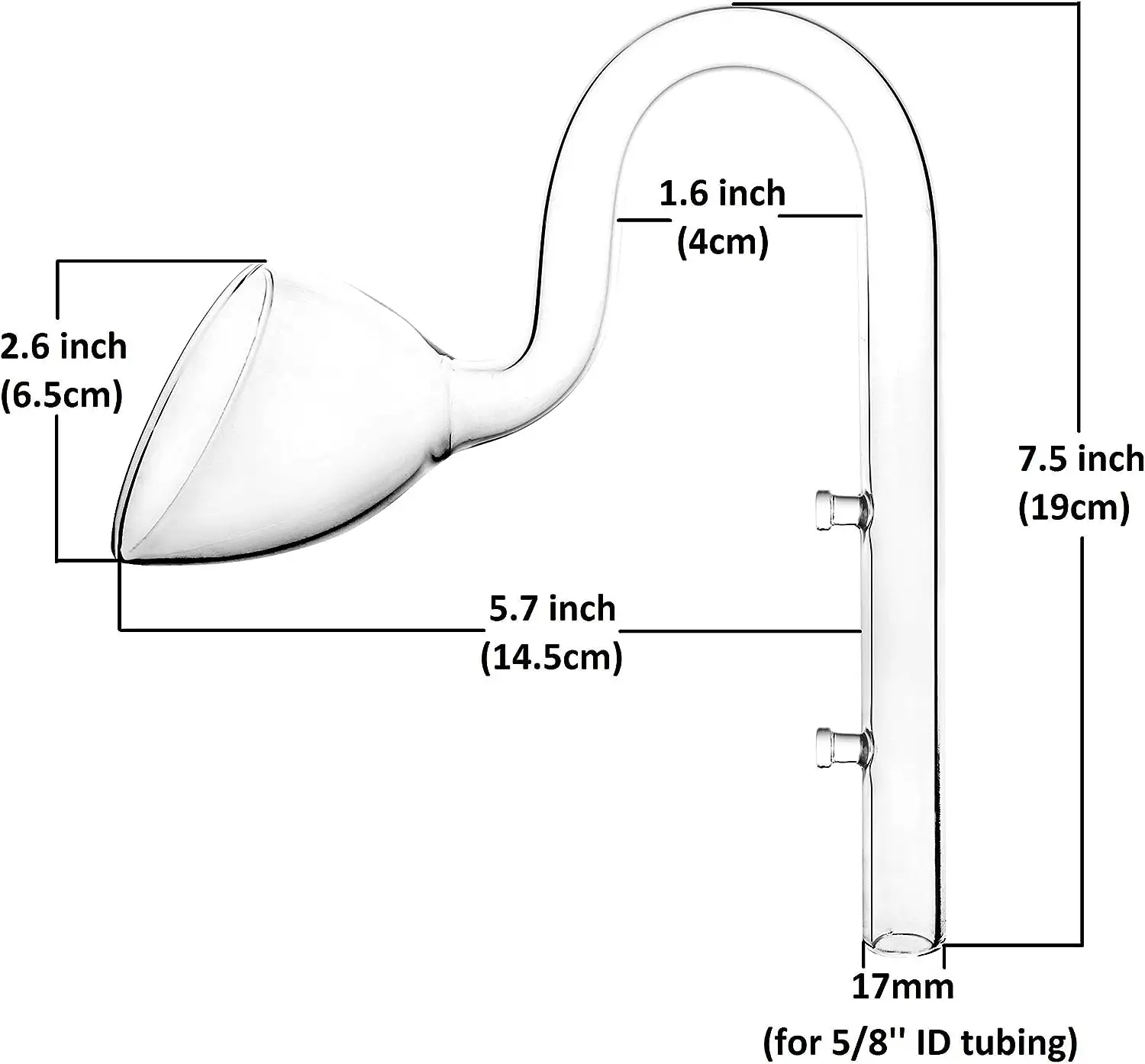 Legend Aquario River OutFlow Lily Pipe