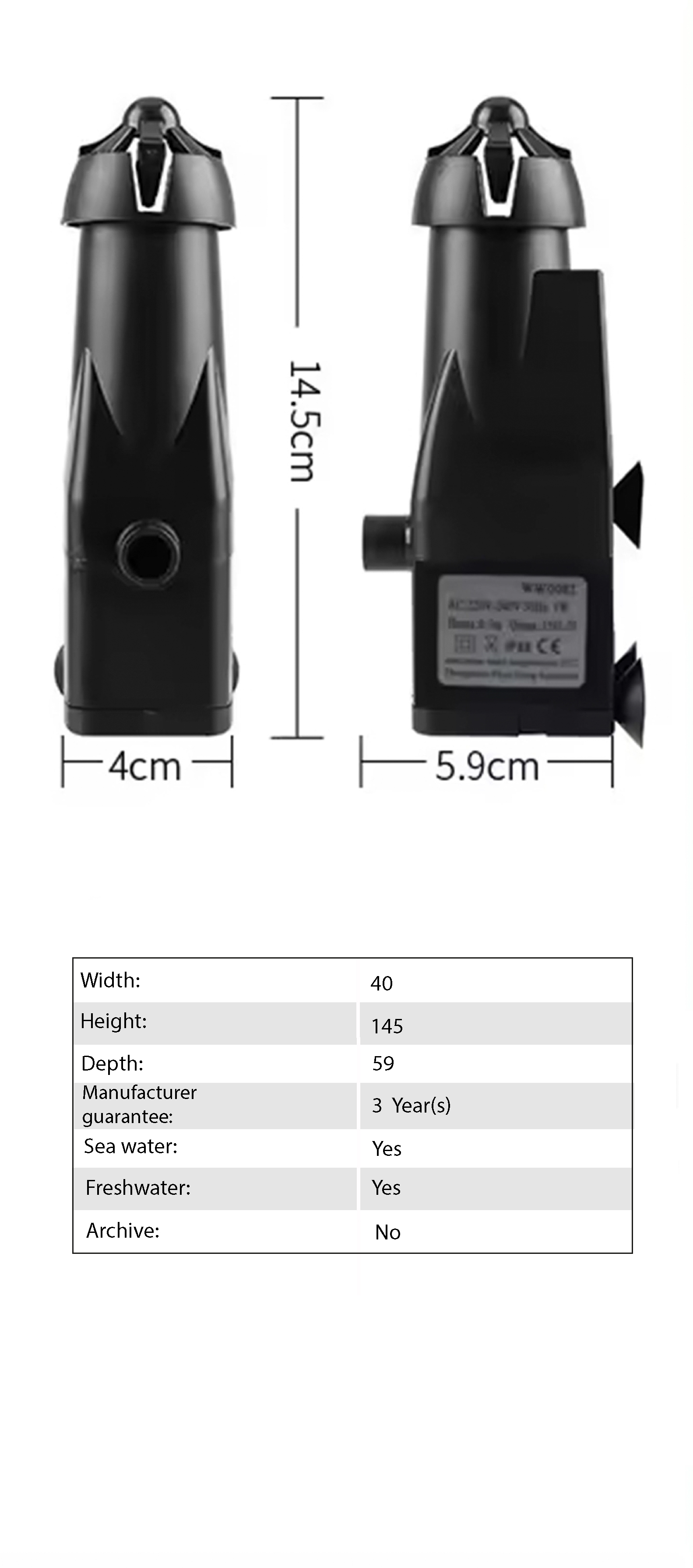 Legend Surface Skimmer SSK350
