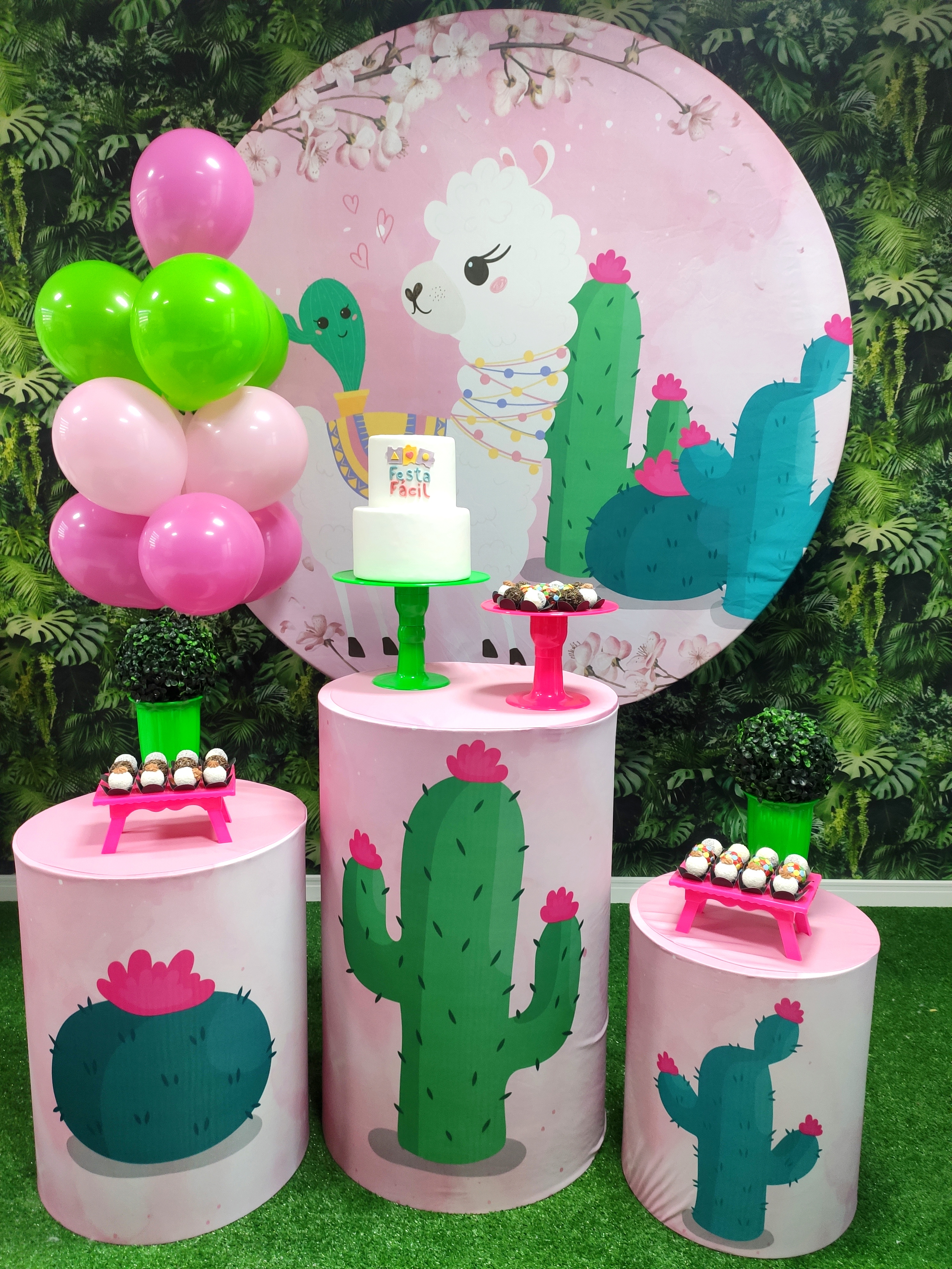 Decoração de Festa Tema Lhama