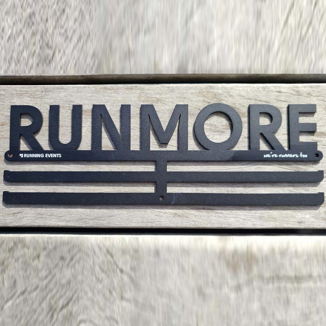 Run More Medal Hanger